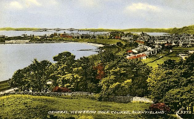 Burntisland from the golf course